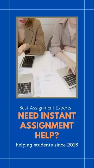Need Instant Assignment Help
