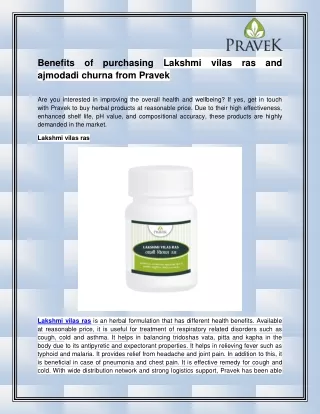 benefits of purchasing lakshmi vilas