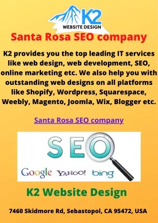 santa rosa seo company