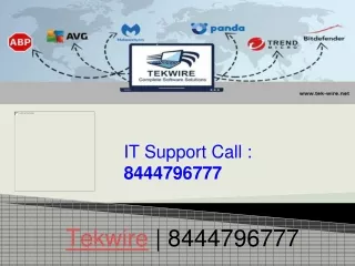 Tekwire - 8444796777 - IT Support