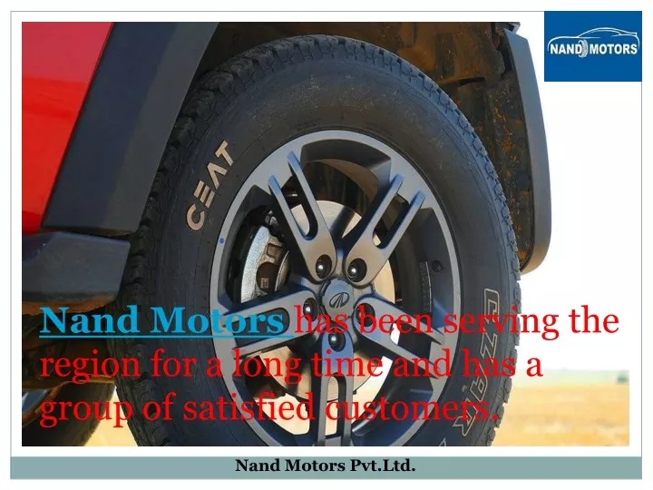 nand motors has been serving the region