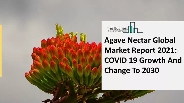 agave nectar global market report 2021 covid
