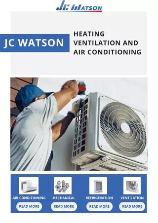 Complete Mechanical Services Solutions & Services | JC Watson