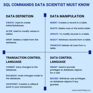 sql commands data scientist must know
