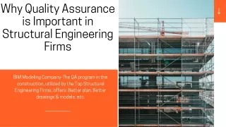 Why Quality Assurance is important in structural engineering firms