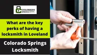 Key Benefits Of Having A Professional Locksmith In Loveland, CO