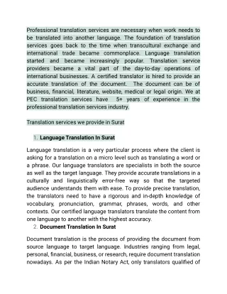 professional translation services are necessary