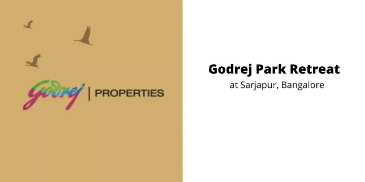 godrej park retreat