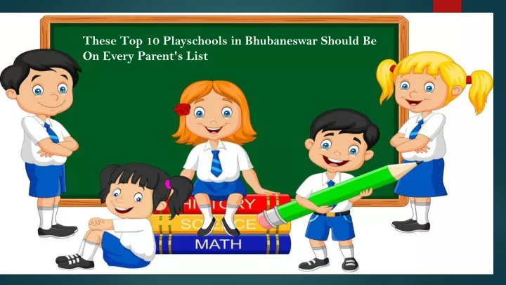 these top 10 playschools in bhubaneswar should