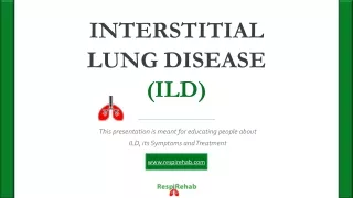 interstitial lung disease ild