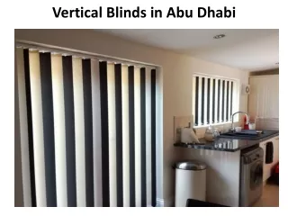 vertical blinds in abu dhabi