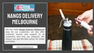 Nangs Delivery Melbourne