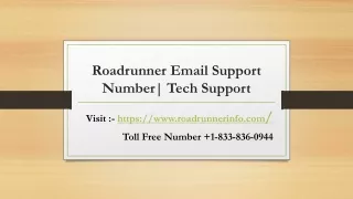 roadrunner email support number tech support