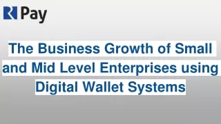 the business growth of small and mid level