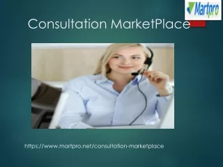 consultation marketplace