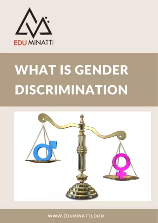what is gender discrimination