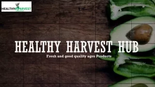 Healthy Harvest Hub
