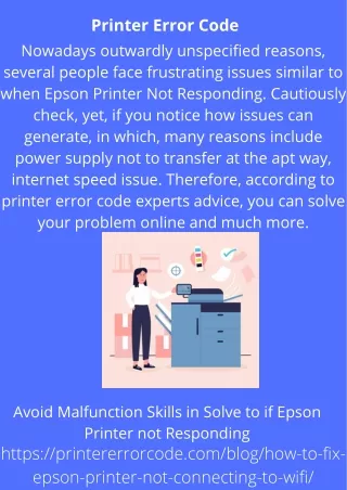 printer error code