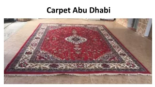 carpet abu dhabi