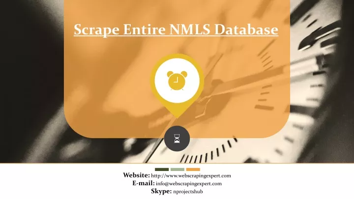 scrape entire nmls database