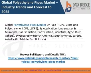 Polyethylene Pipes Market