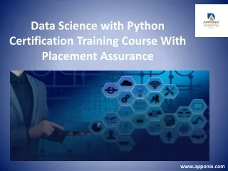 Data Science with Python Certification Training Course With Placement Assurance