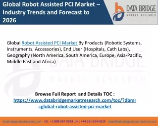 Robot Assisted PCI Market