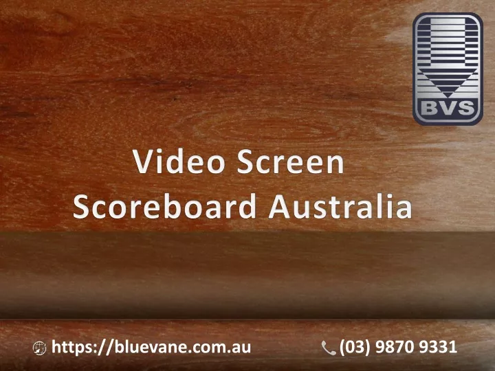 video screen scoreboard australia