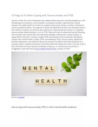 Emotional Wellness