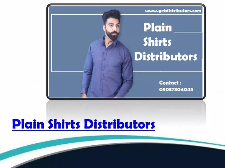 plain shirts distributors