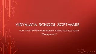 vidyalaya school software