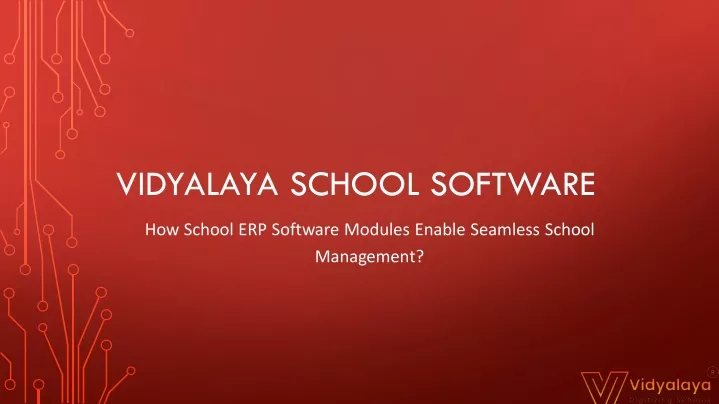 vidyalaya school software