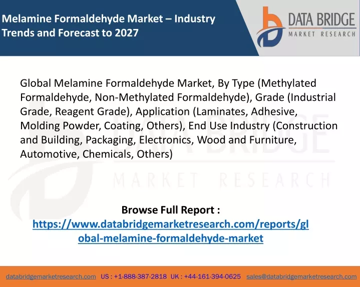 melamine formaldehyde market industry trends