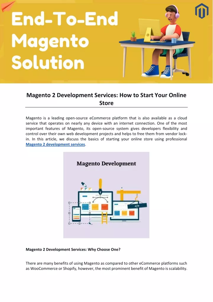 magento 2 development services how to start your