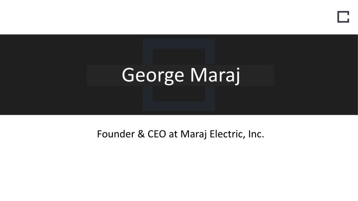 george maraj