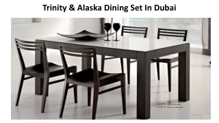 trinity alaska dining set in dubai
