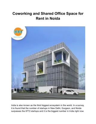 Worknomic ||  Coworking Space and Shared Office Space for Rent in Noida