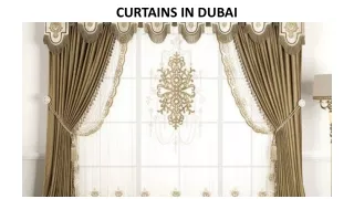 curtains in dubai
