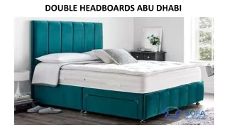 double headboards abu dhabi
