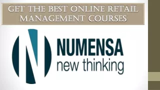Best Online Retail Management Courses