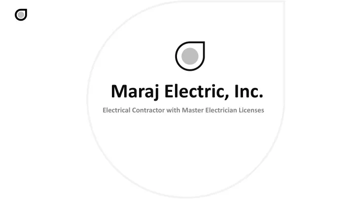 maraj electric inc