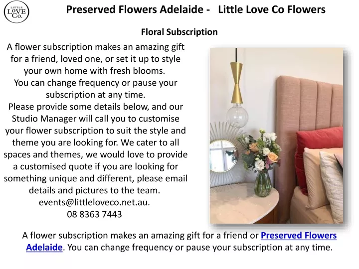 preserved flowers adelaide little love co flowers