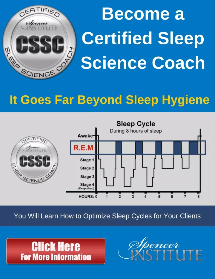 become a certified sleep science coach