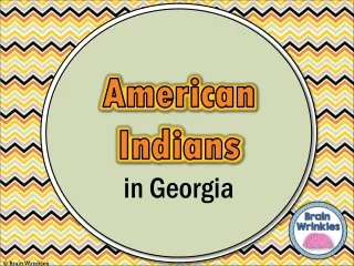 American Indians of Georgia