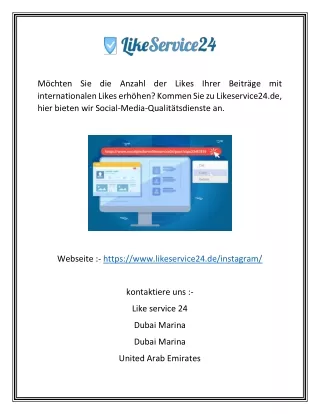 m chten sie die anzahl der likes ihrer beitr