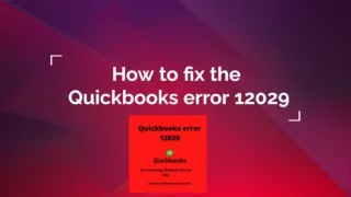 quickbooks error 12029