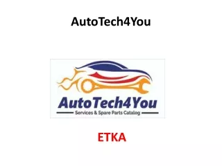ETKA - AutoTech4You