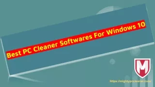 Best PC Cleaner Softwares For Windows 10