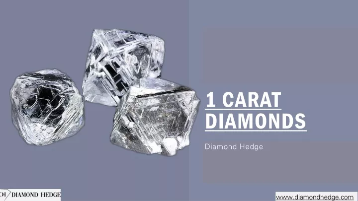 1 carat diamonds