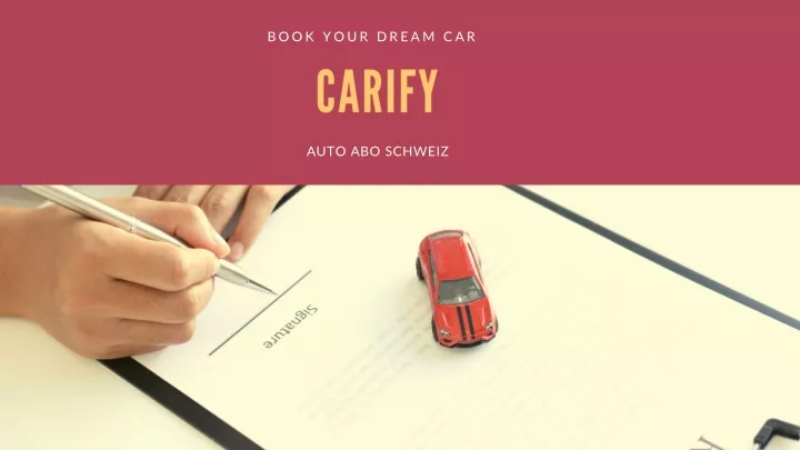 book your dream car